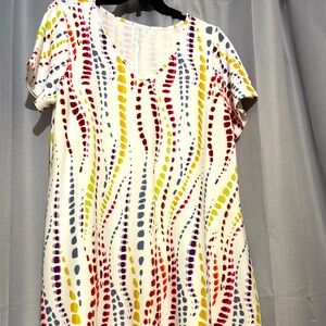 Colorful Patterned Dress